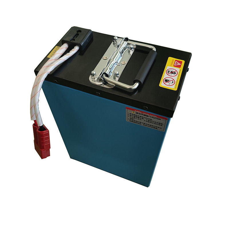 Elektryczny wózek widłowy akumulator litowo-jonowy 2000 cykli Maksymalny prąd 80ah Rozmiar 250*165*450mm